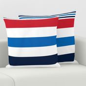 turkish stripes red white royal and navy blue || independence day USA american fourth of july 4th