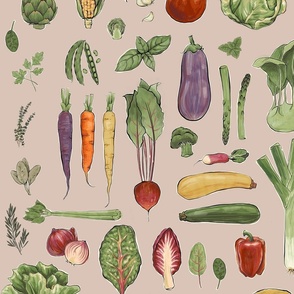 Vegetables of the UK Nuetral
