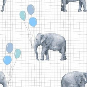 Elephant balloon GRID