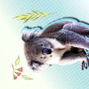 koala g’day! (tea towel)