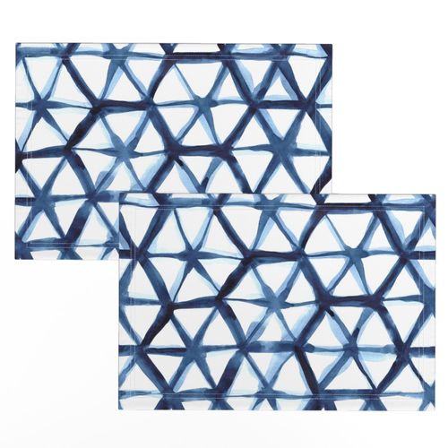 shibori hexagon (large scale)