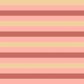 Stripes Pink  and Yellow