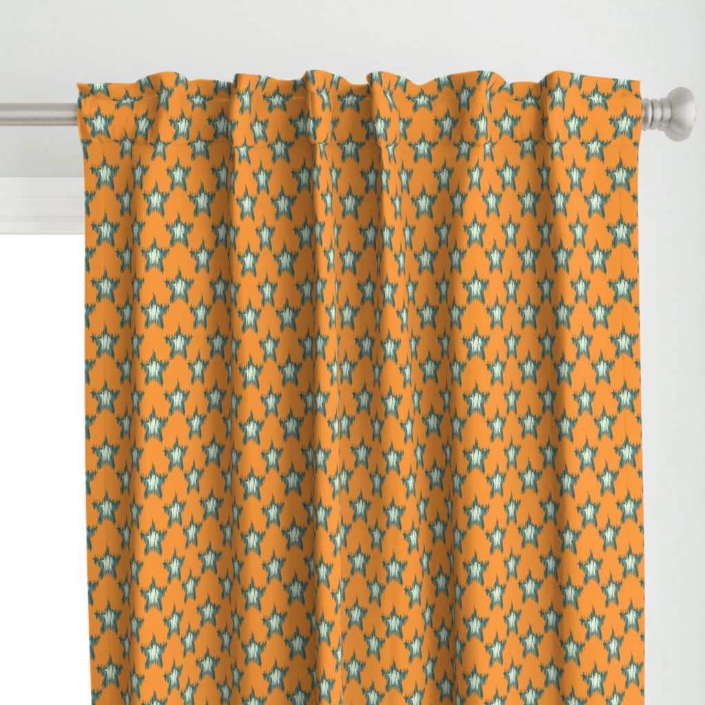 Ikat Star (Orange)