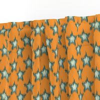 Ikat Star (Orange)