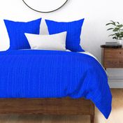 Loopy Light Blue Minimalist Stripes on Royal Blue