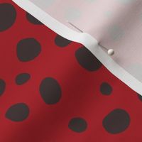 Ladybug Black and Red Dots - Smallest