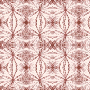 Shibori Star Blush Rose