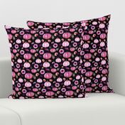 Pink Pumpkin Party Black | Renee Davis