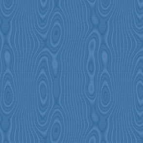 faux silk moire - twilight blue