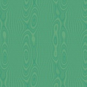 faux silk moire - green-gold