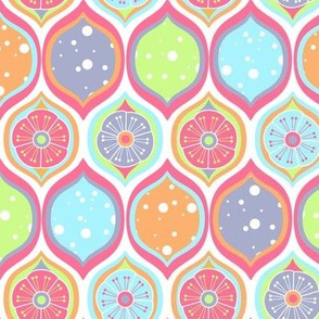 Hippie Girl Costume Fabric, Colorful