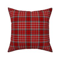 Scarlett Red Gray White Black Plaid