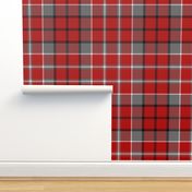 Scarlett Red Gray White Black Plaid