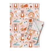 Wild Workout - Blush Large Scale