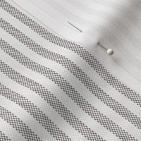 Narrow Gray Grey French Ticking Stripe