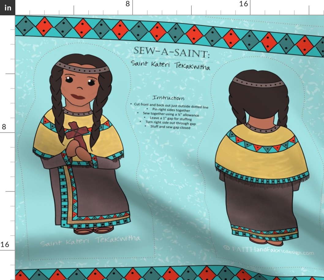 Sew-a-Saint: St. Kateri