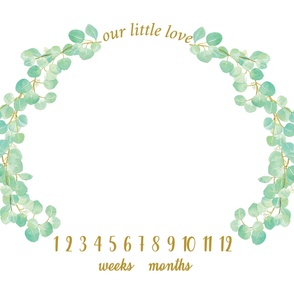 Our Little Love Growth Mat