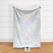 rainbow clouds (27-inch repeat)