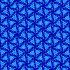Quilting in Blue Small Scale Design No 10