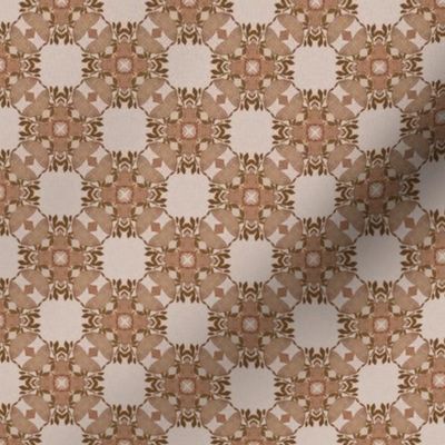 Quilting in Brown Design No 8
