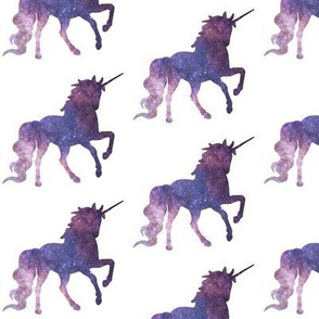 Galaxy Unicorn Fabric, Wallpaper and Home Decor | Spoonflower