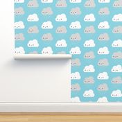 Mini Happy and Sad Kawaii Clouds