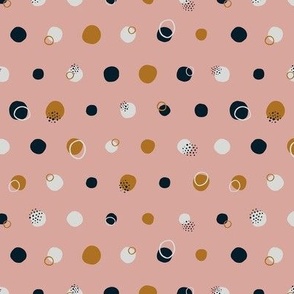 Blush Polka Dots