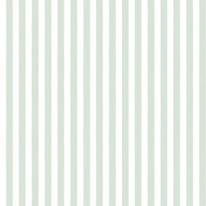 Wolfgang Baby Suite Stripes - pistachio and white