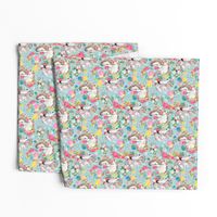 Beautiful horses vintage style repeat pattern design