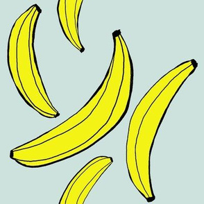 bananas - blue