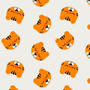 Cute Tigers - bone - LAD19