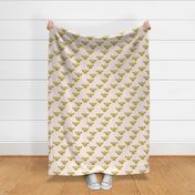 Little eagle desert freedom bird king of the sky kids summer design ochre yellow