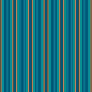 Mini Prints: Miami Colors - Vertical Stripes