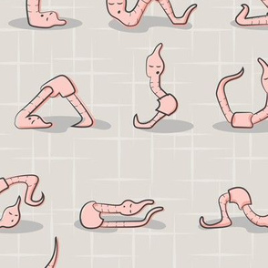 Yoga Worms - Grey