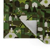 Indoors & outdoors (green camo)