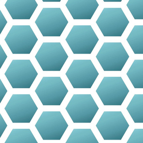 Honeycomb in Blue