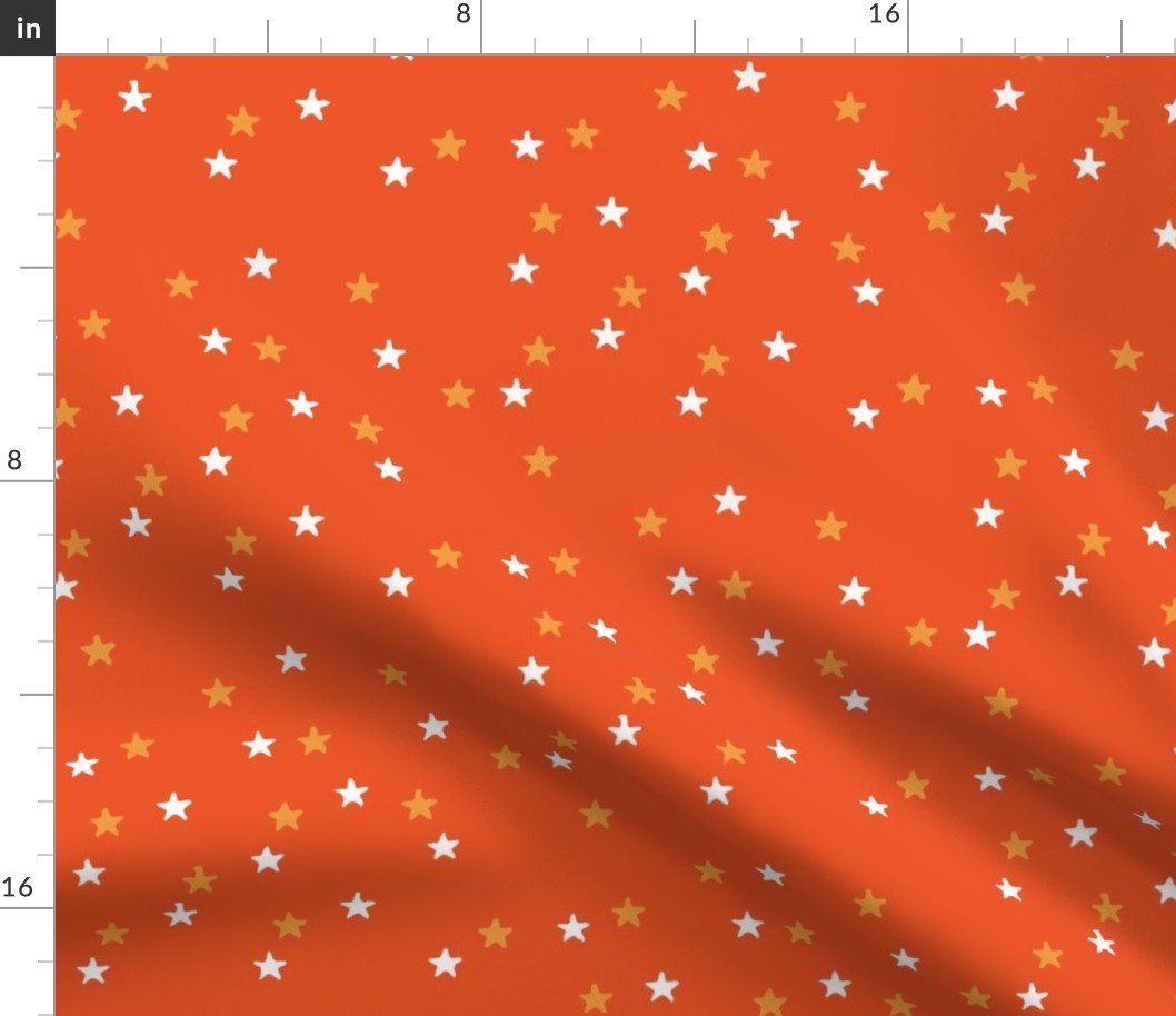 Summer Stars in Orange and Yellow