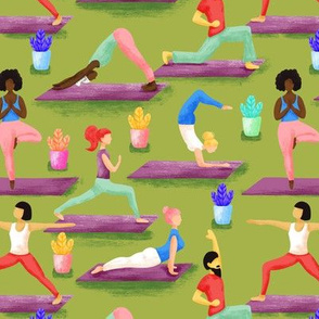 Nameste - colorful yoga