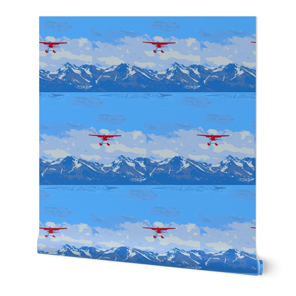 Alaska Floatplane Paint By Number