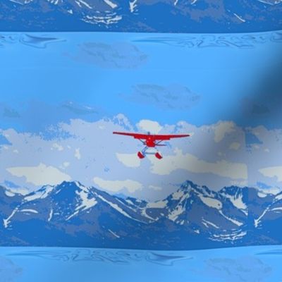 Alaska Floatplane Paint By Number