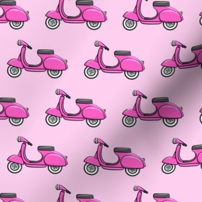 hot pink scooter