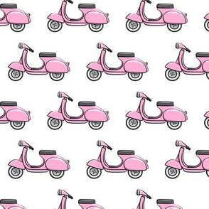 scooter - moped - pink - LAD19