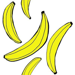 bananas - neon yellow
