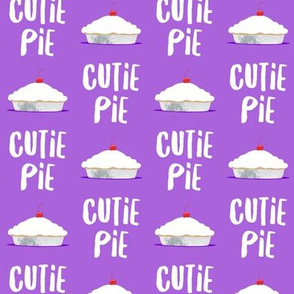Cutie Pie - dark purple - LAD19
