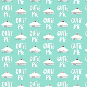 (small scale) Cutie Pie - aqua - LAD19