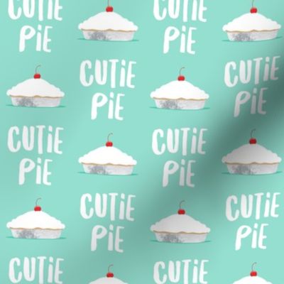 Cutie Pie - aqua - LAD19
