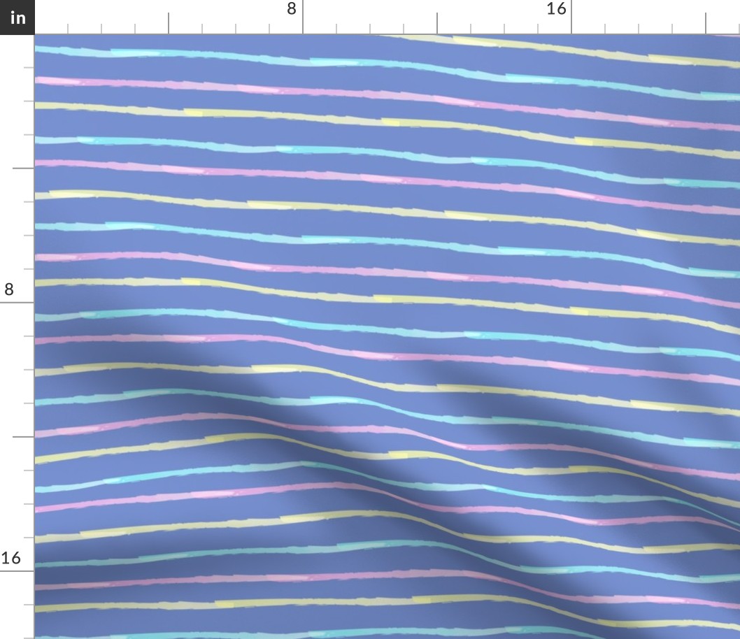 Rainbow stripes purple