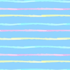 Rainbow Stripes Blue