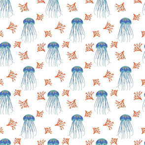 Jellyfish & Coral