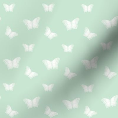 Butterflies Pale Green